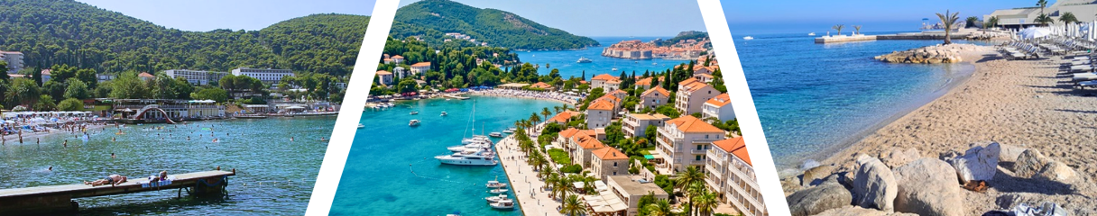 Lapad és Babin Kuk városkép