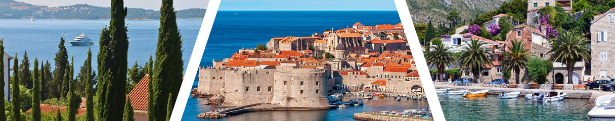 Mlini és Srebreno városkép