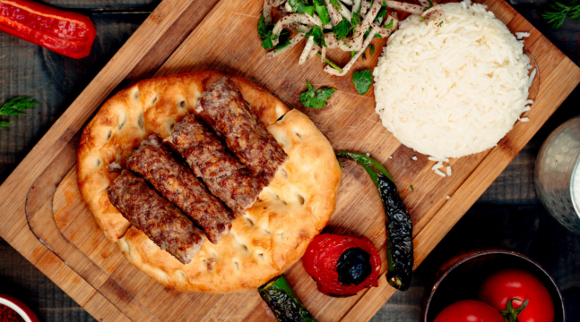 Horvát helyi specialitások és mediterrán alapanyagok