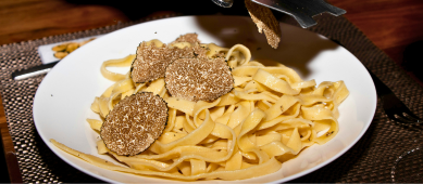 Szarvasgombás isztriai fogás