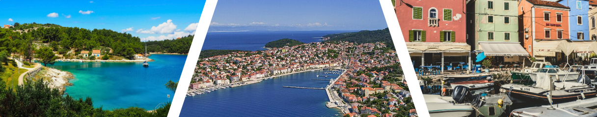 Lošinj és Cres városkép
