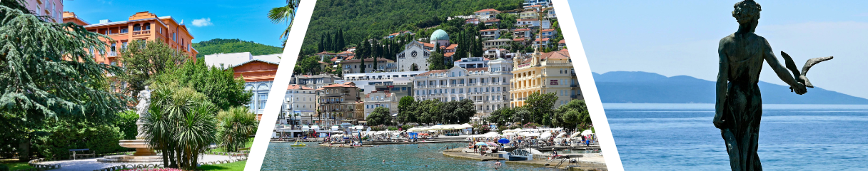 Opatija városkép