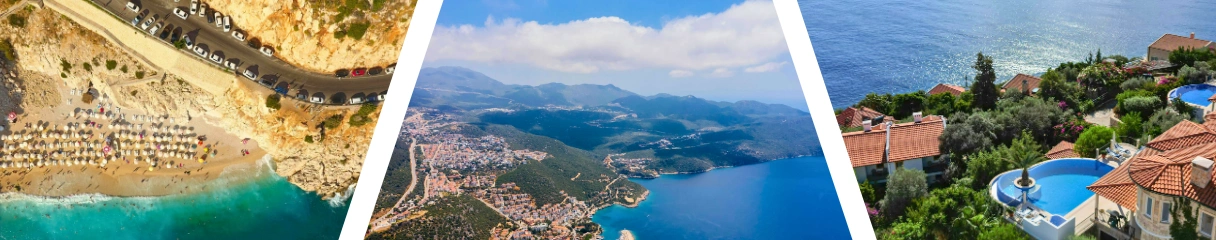 Kaş, Kaputaş strandja és Kekova látványos partvidéke