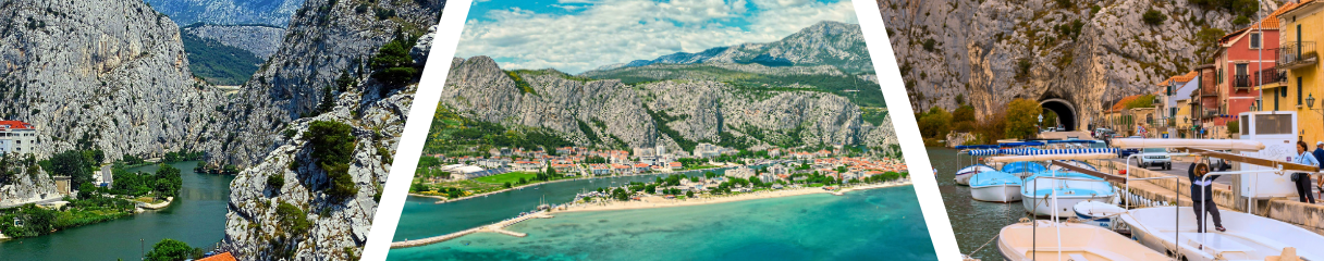 Omiš városkép