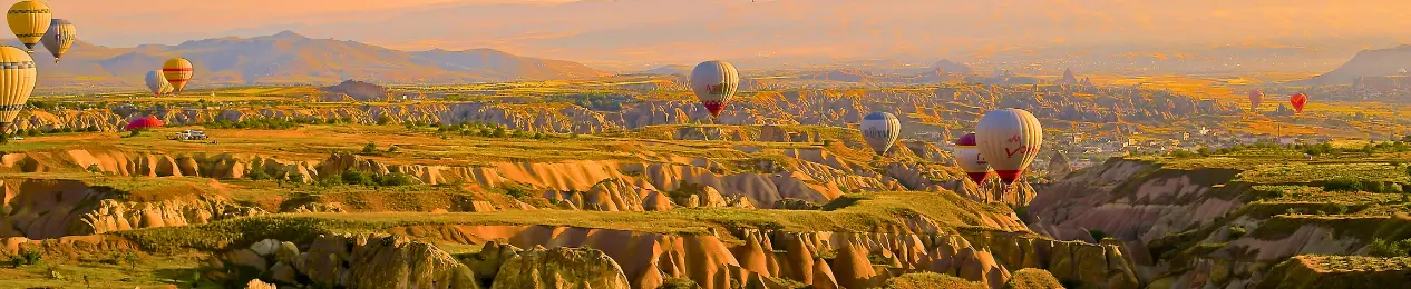 Törökország városi, tengerparti és természeti panorámája