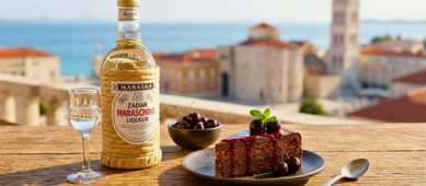 Maraschino és zadari desszert